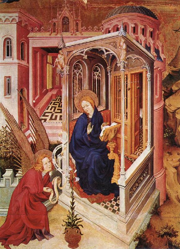 BROEDERLAM, Melchior The Annunciation qow china oil painting image